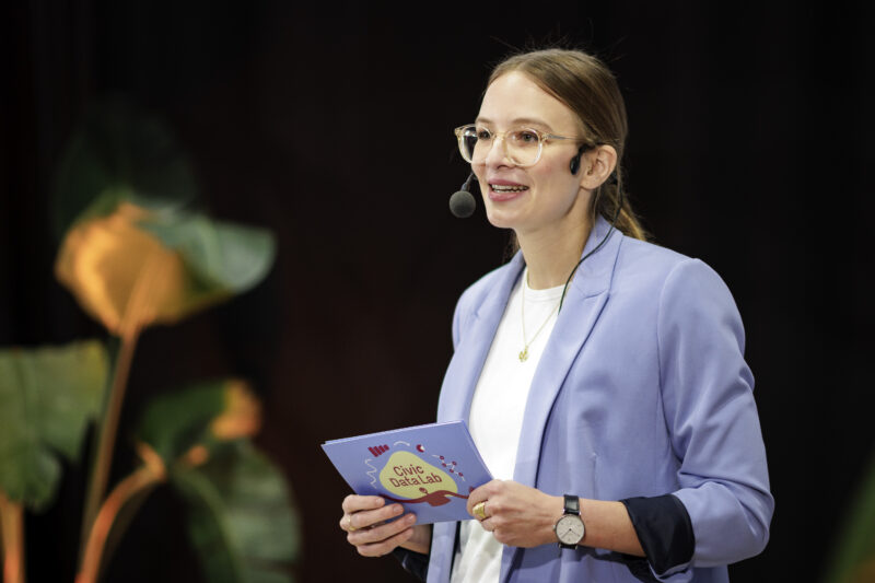 Civic Data Lab im MotionLab in Berlin, 24.11.2023.