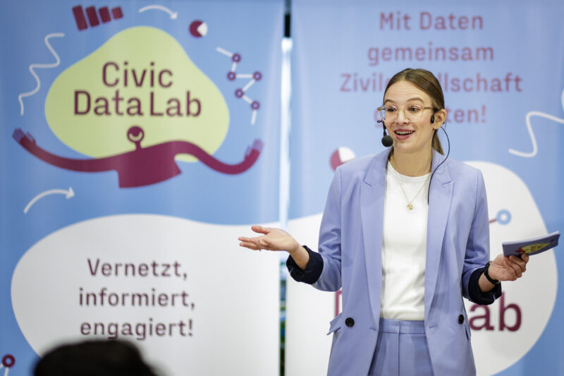 Civic Data Lab im MotionLab in Berlin, 24.11.2023.