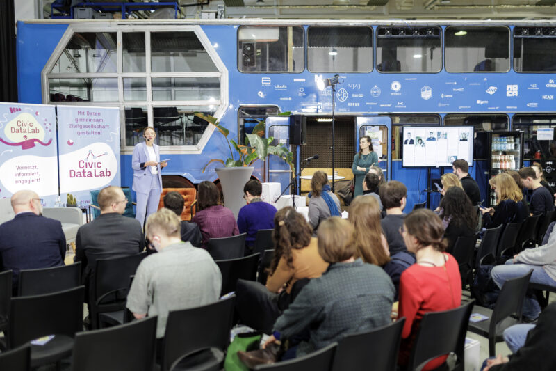 Civic Data Lab im MotionLab in Berlin, 24.11.2023.