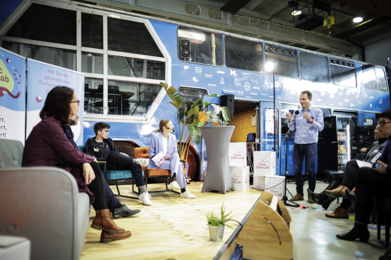 Civic Data Lab im MotionLab in Berlin, 24.11.2023.