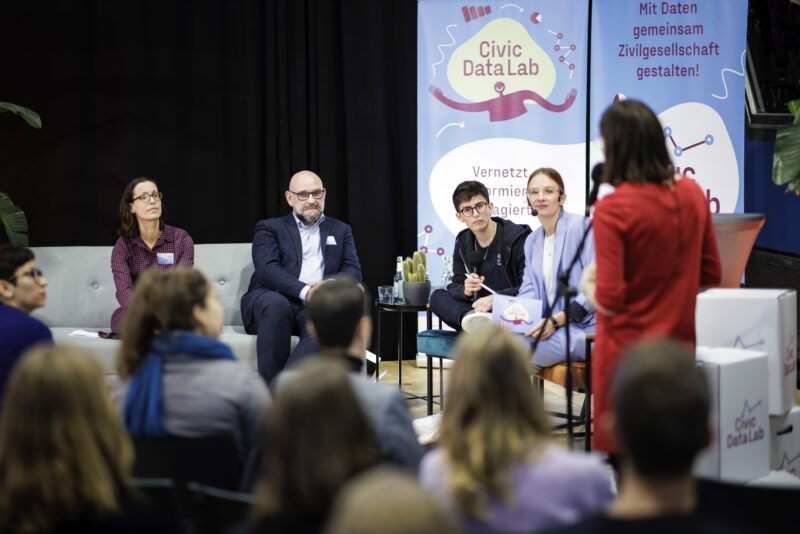 Civic Data Lab im MotionLab in Berlin, 24.11.2023.