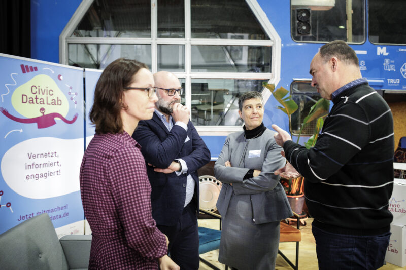 Civic Data Lab im MotionLab in Berlin, 24.11.2023.
